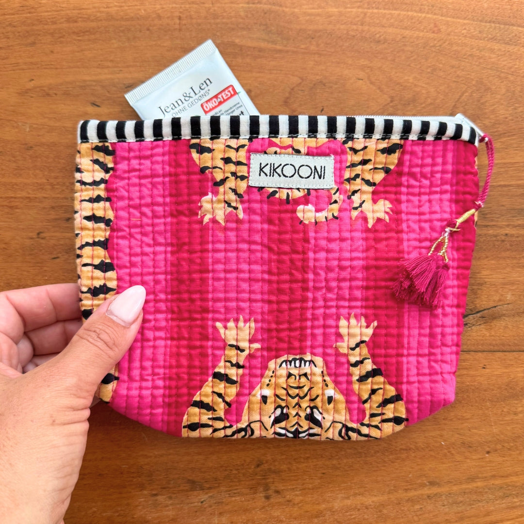 Mini Tasche "poppy tiger pink"