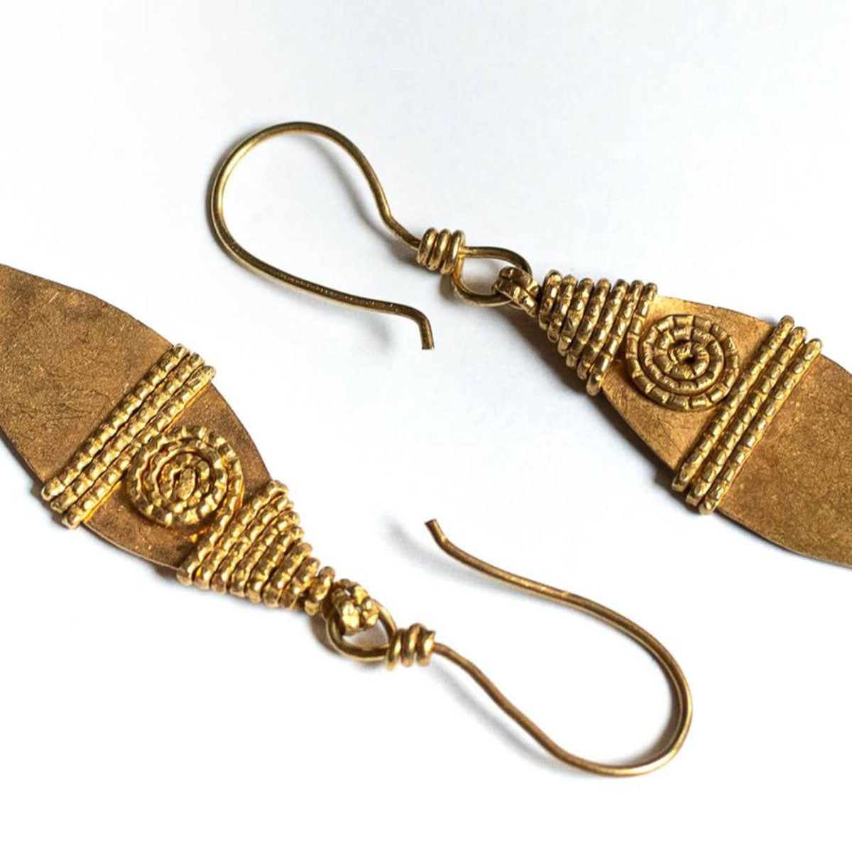 Dokra earrings "my Twin Fish"