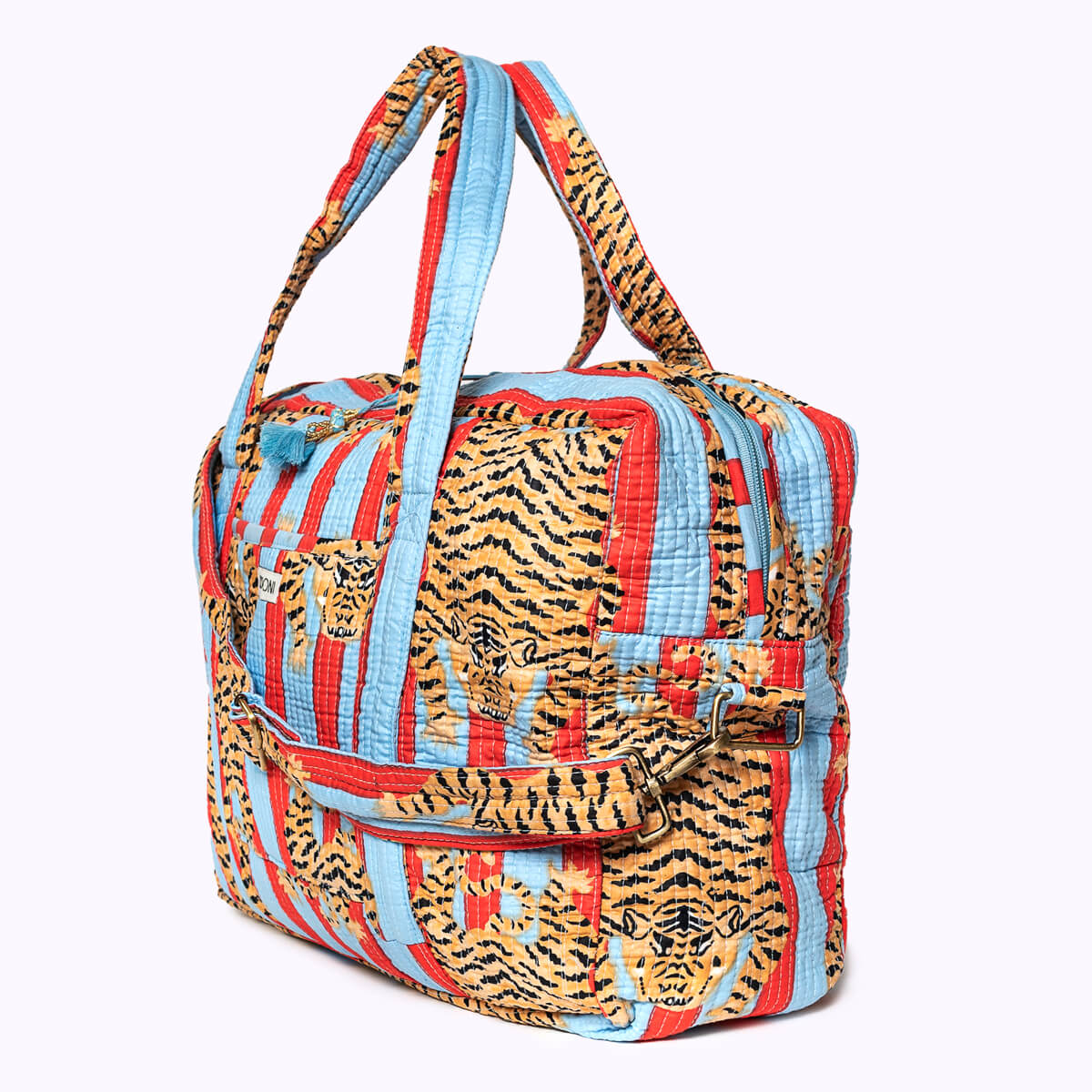 Large travel bag "Poppy Tiger Funky"