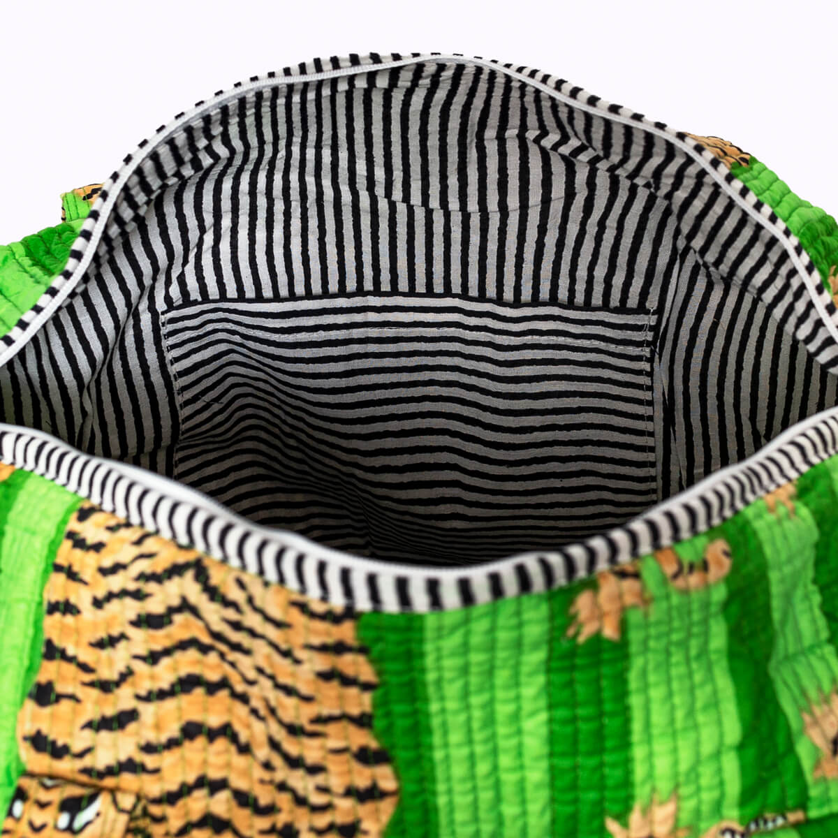 Baumwolltasche "Poppy Tiger Green"