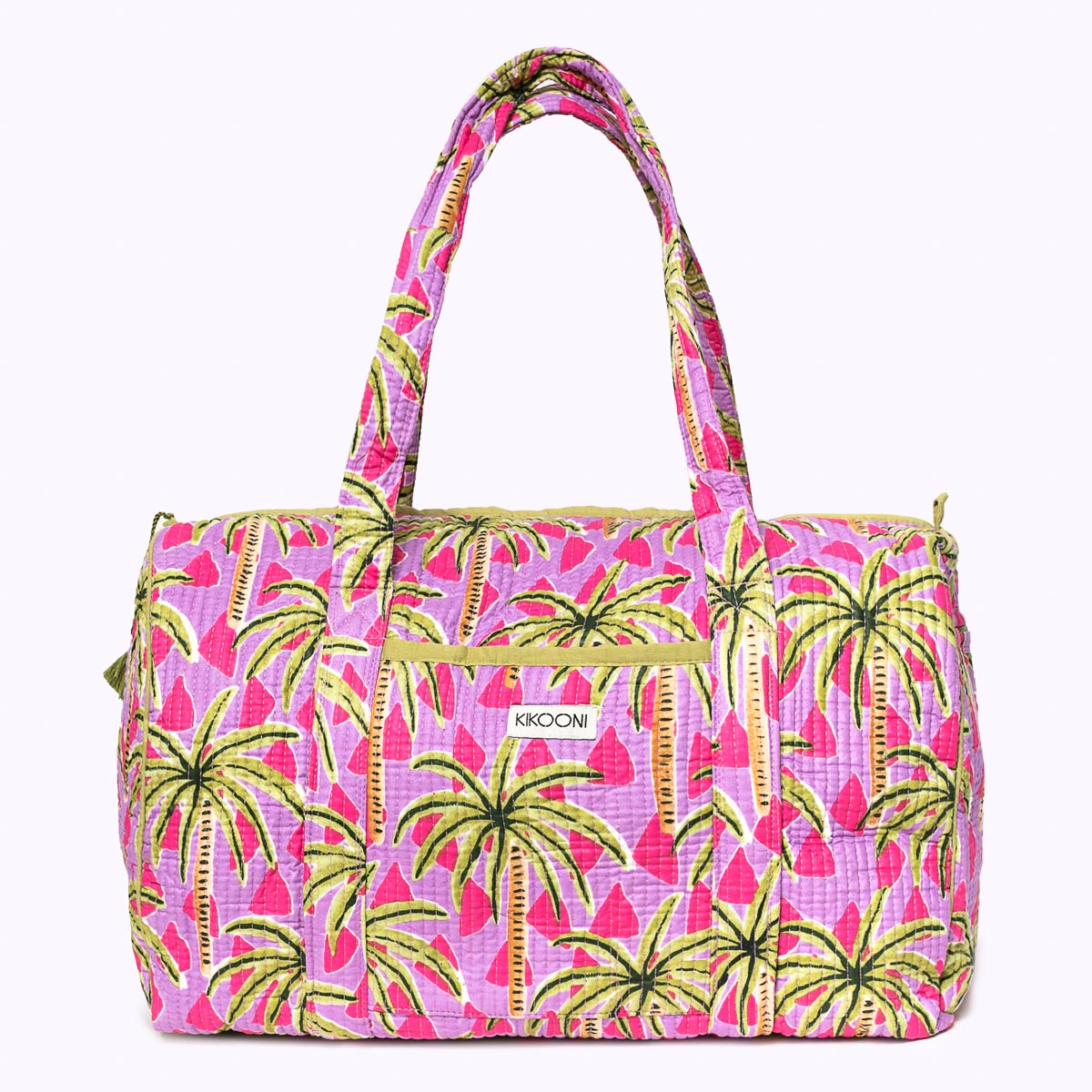Handgemachte Baumwolltasche "Palm Spring"