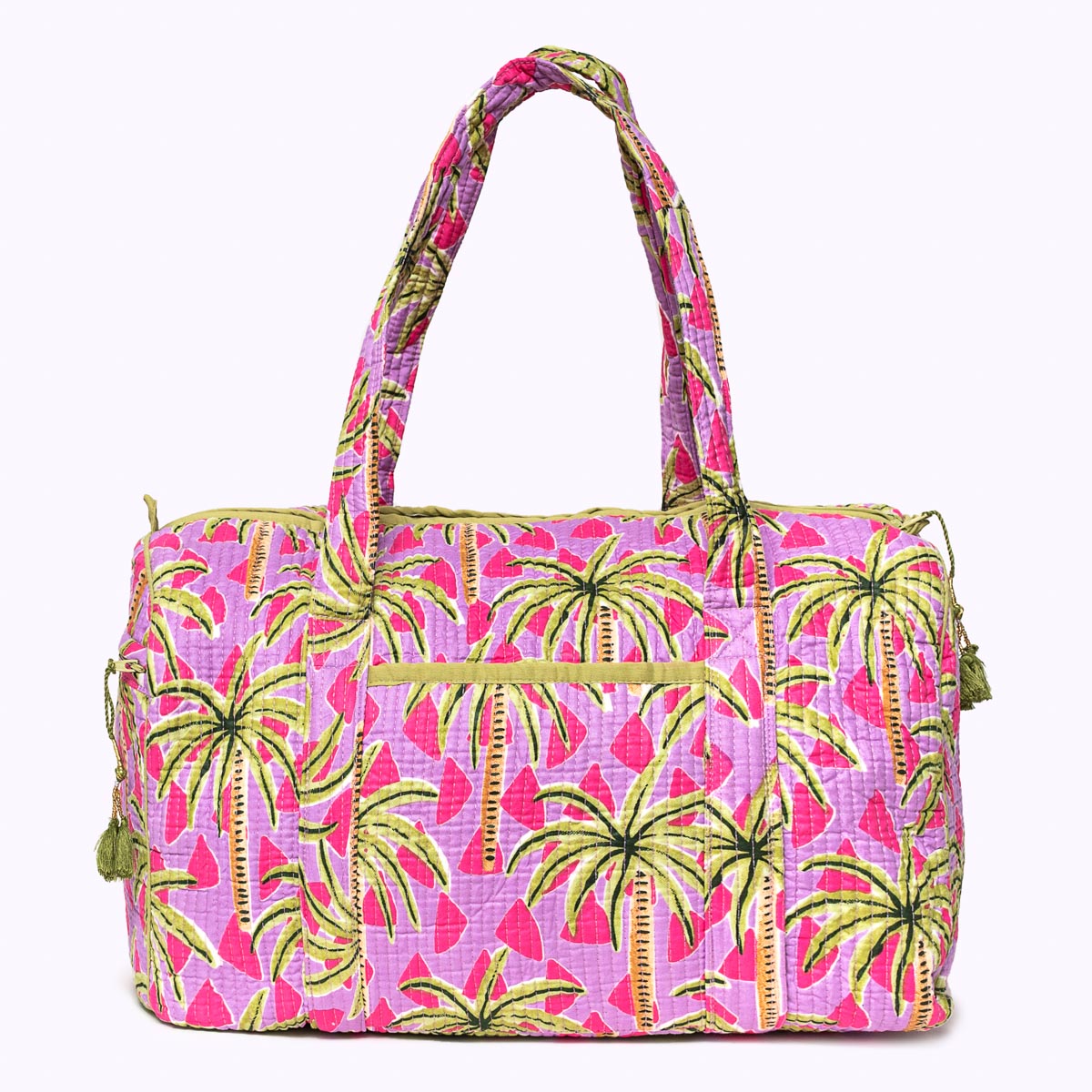 Handmade cotton bag "Palm Spring"