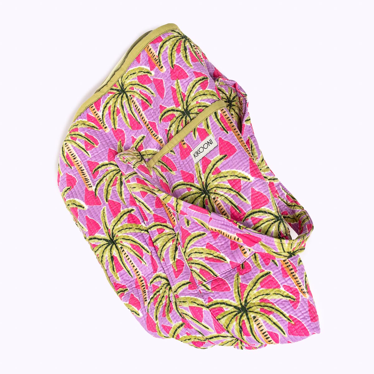 Handmade cotton bag "Palm Spring"