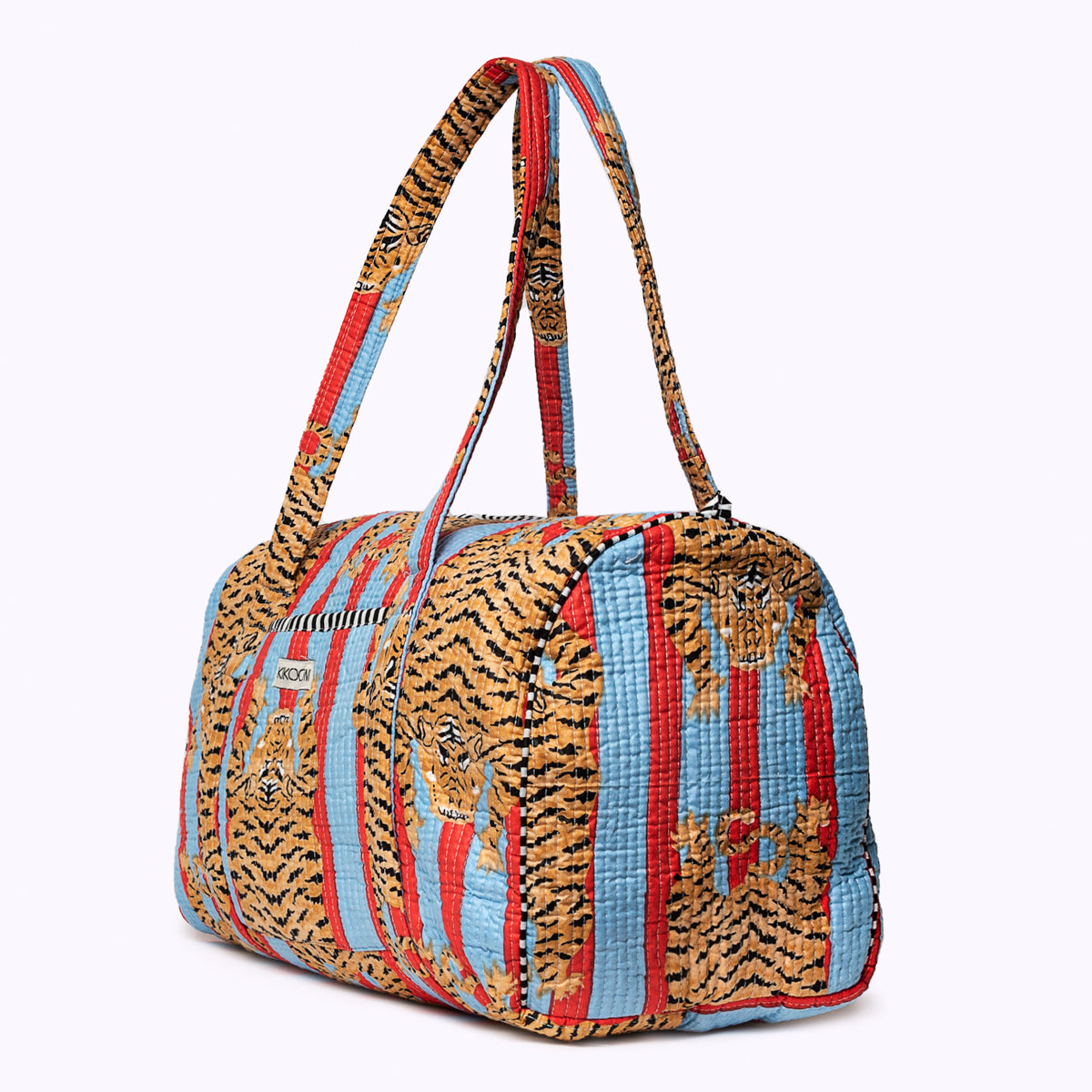 Handmade cotton bag "Poppy Tiger FUNKy"