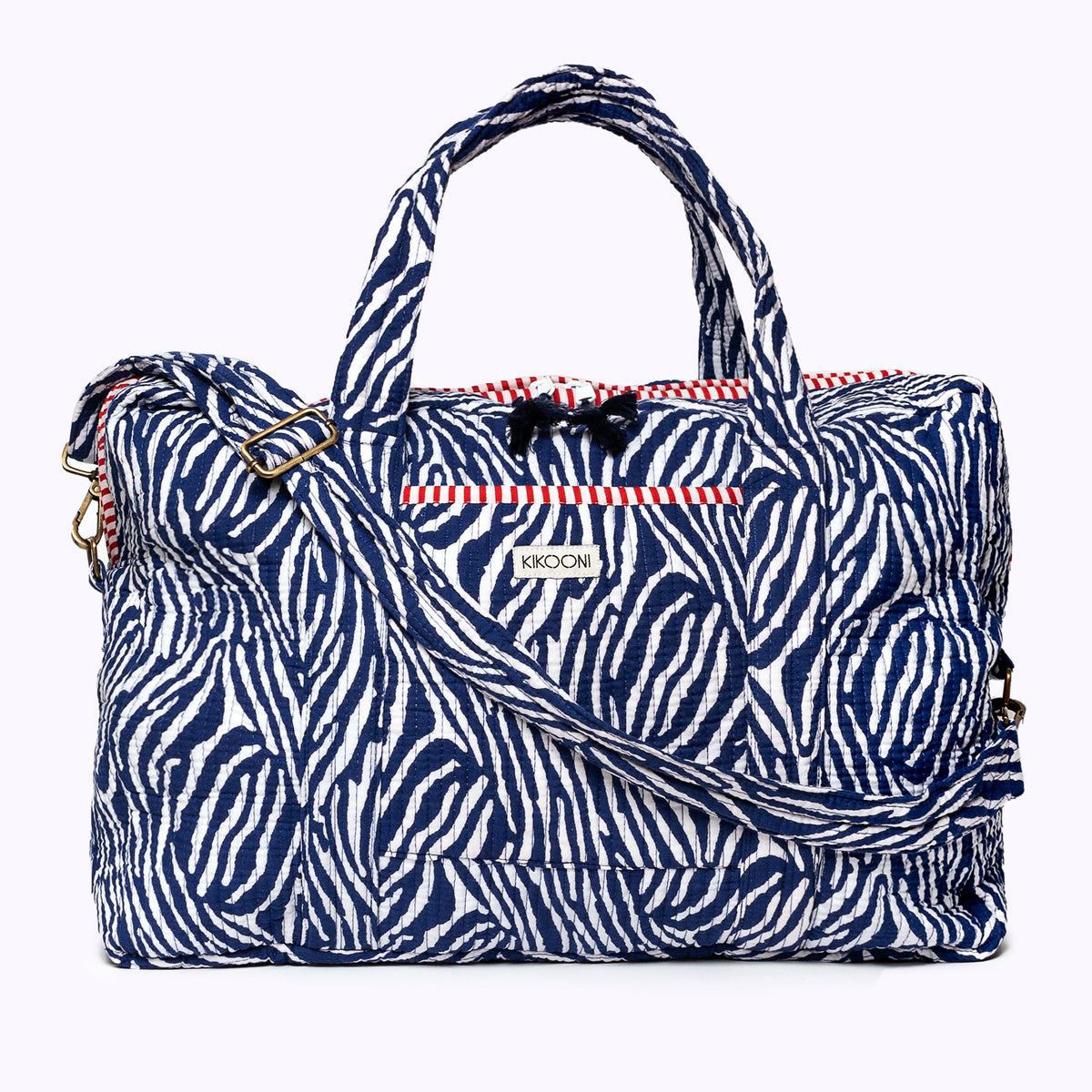 Große Reisetasche "Blue Zebra"