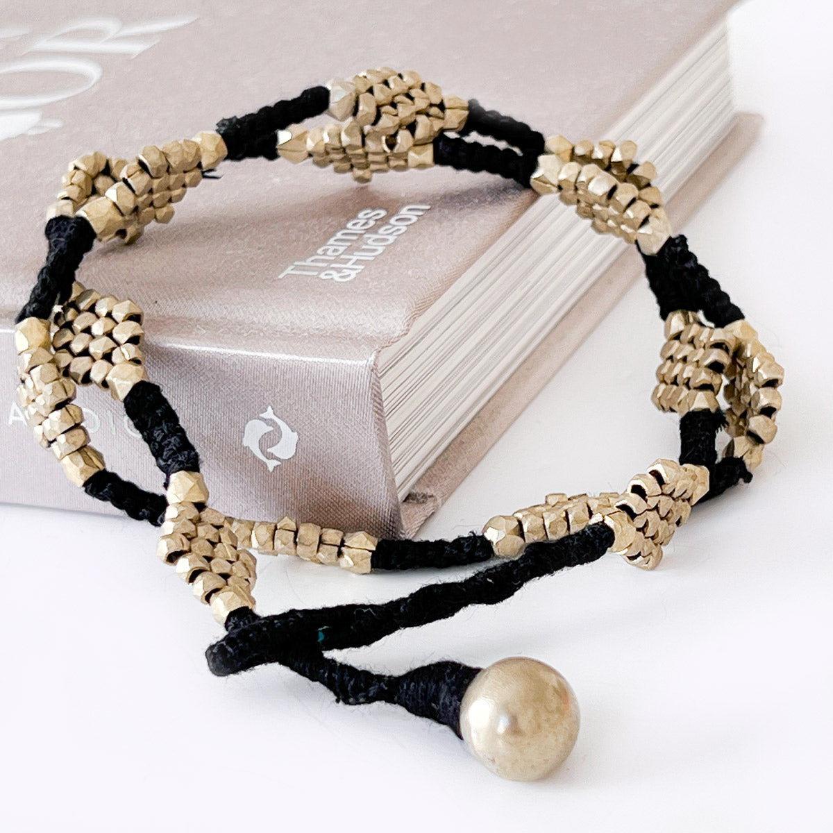 Dokra necklace "Flower"