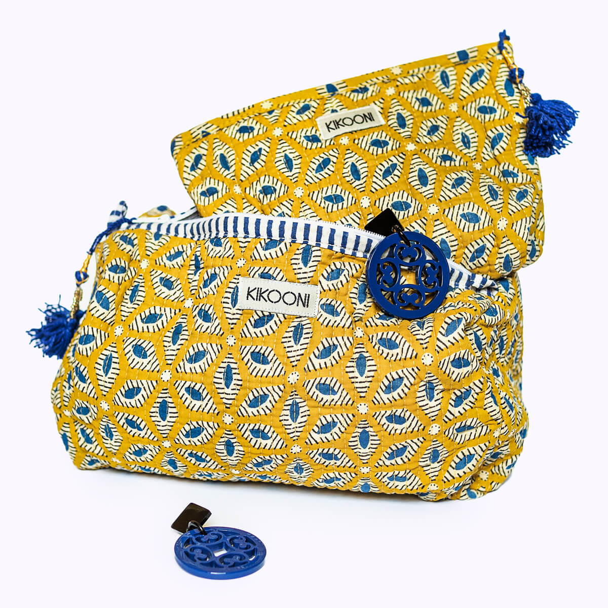 Handgemachte Kosmetiktasche "Desert Flower"