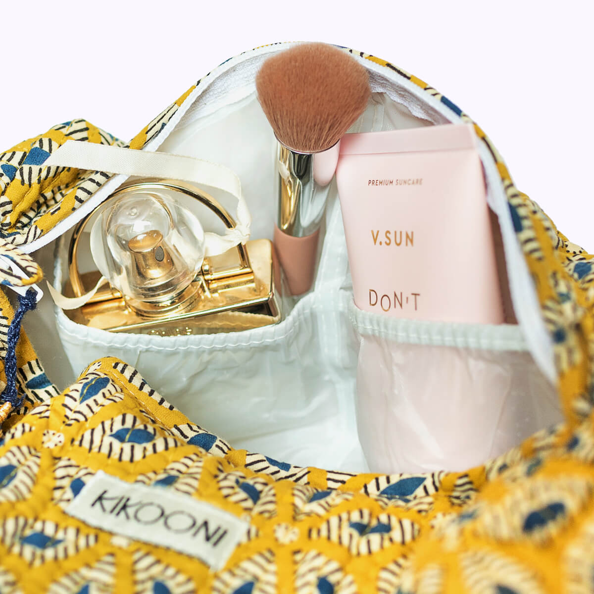 Handgemachte Kosmetiktasche "Desert Flower"