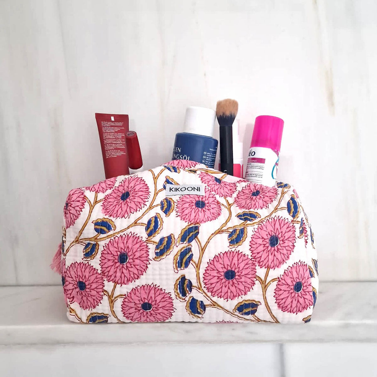 Handmade cosmetic bag "Shiki Mi"