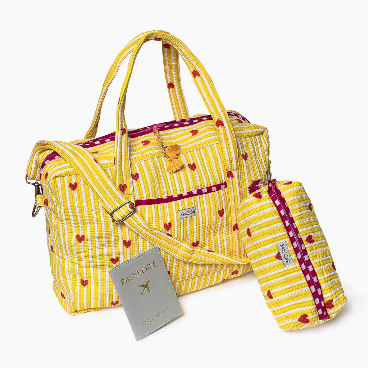 Große Reisetasche "LOVE Edition" sunny