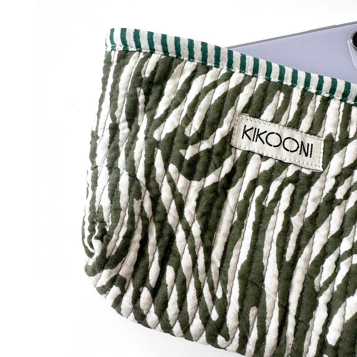 Handgemachte Mini Tasche "Desert Zebra"