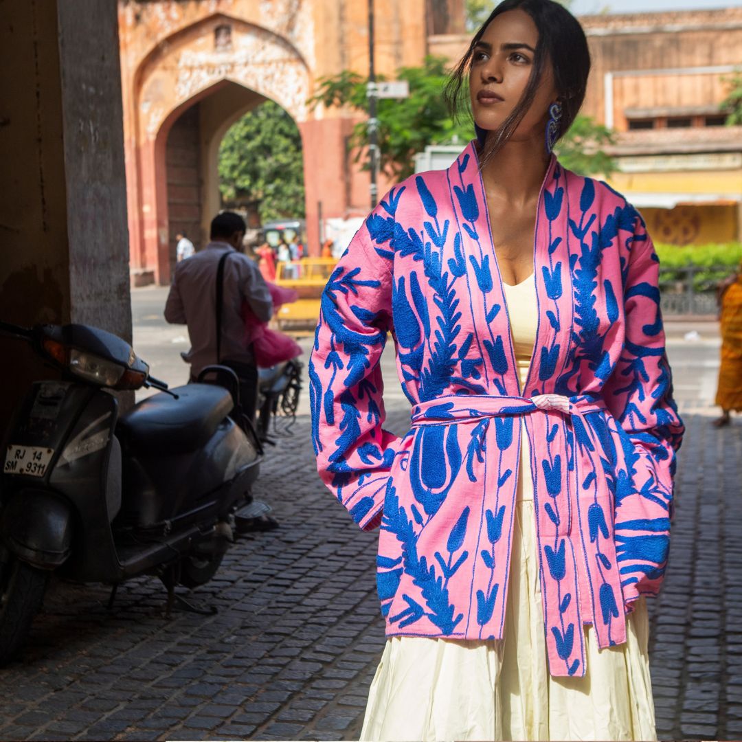 Suzani KIMO Jacket "Earth"