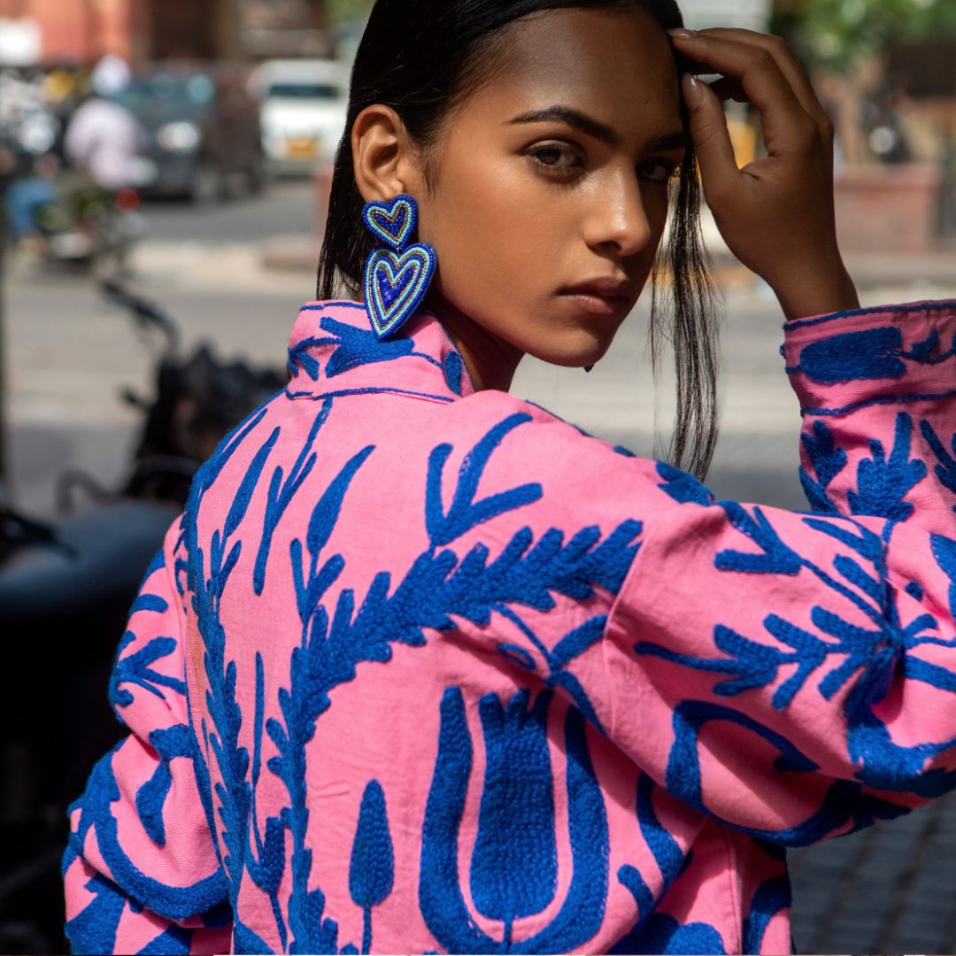 Suzani KIMO Jacket "Earth"