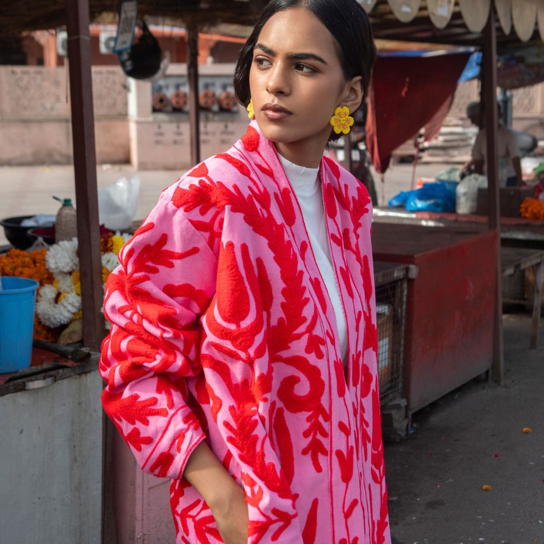 Suzani KIMO Jacket "Love"