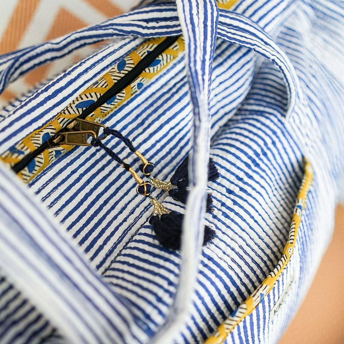 Large "Seaside" travel bag