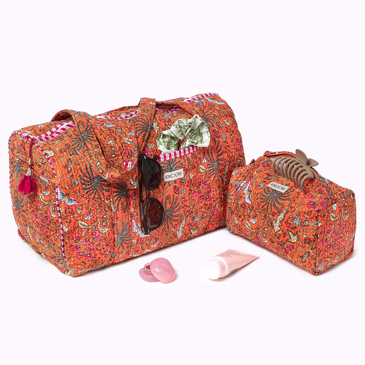 Baumwolltasche "Orange Palm"