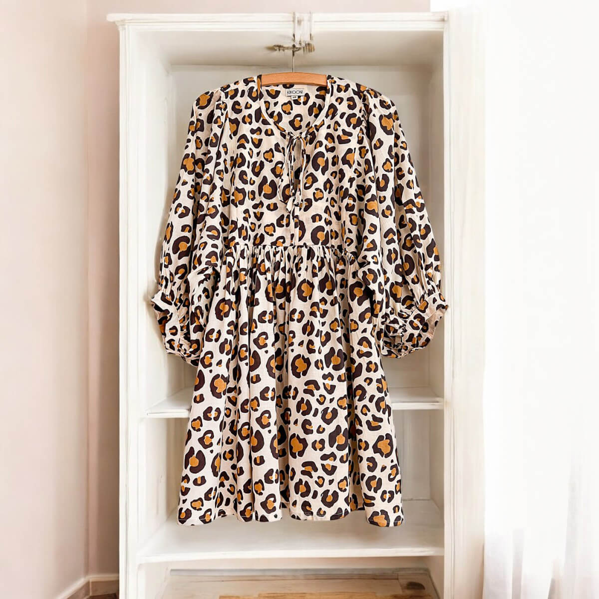 "Feel Good" cotton dress "oh leo"