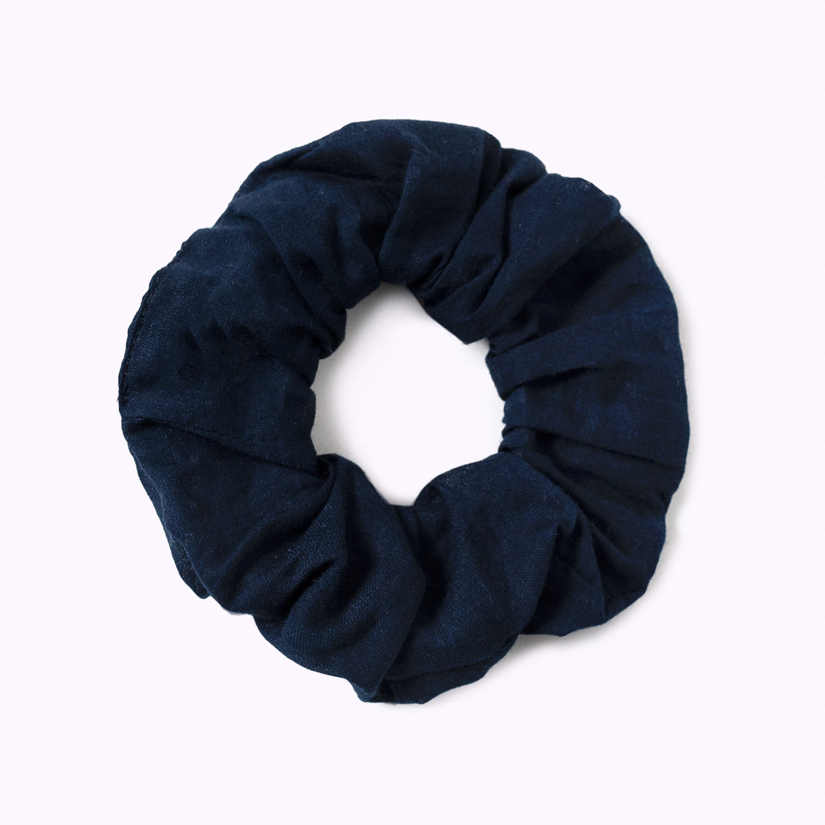 Baumwollscrunchie "midnight ease"