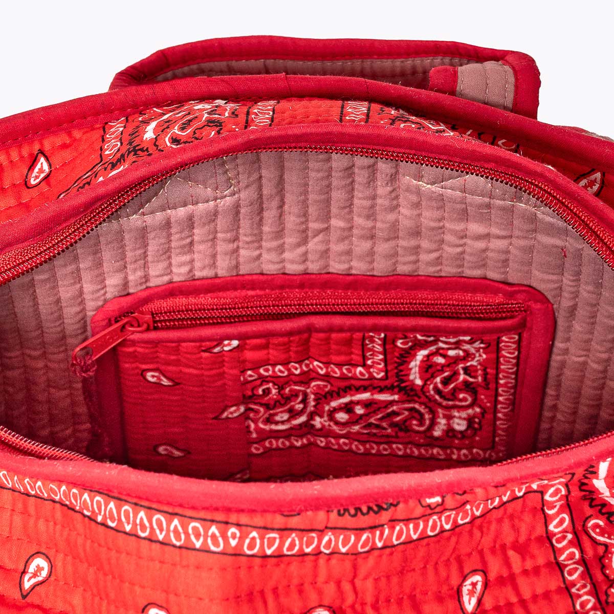 Tiny Tote – "Paisley Red"