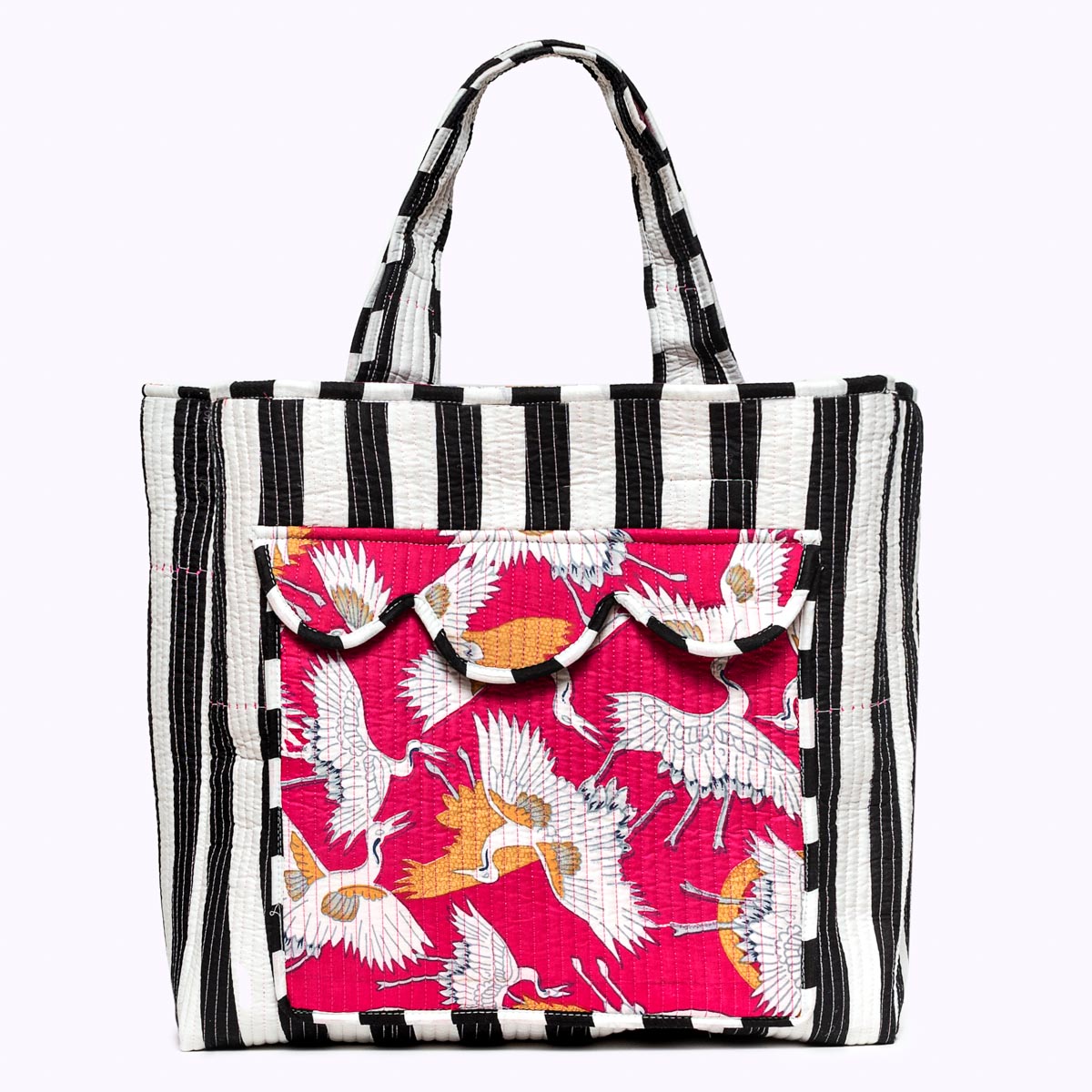 XL Shopper "Pink Krane"