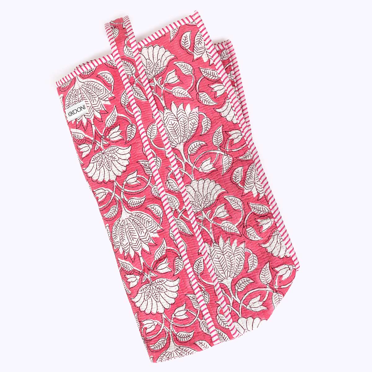XL Artisan Shopper "Pink Lotus"