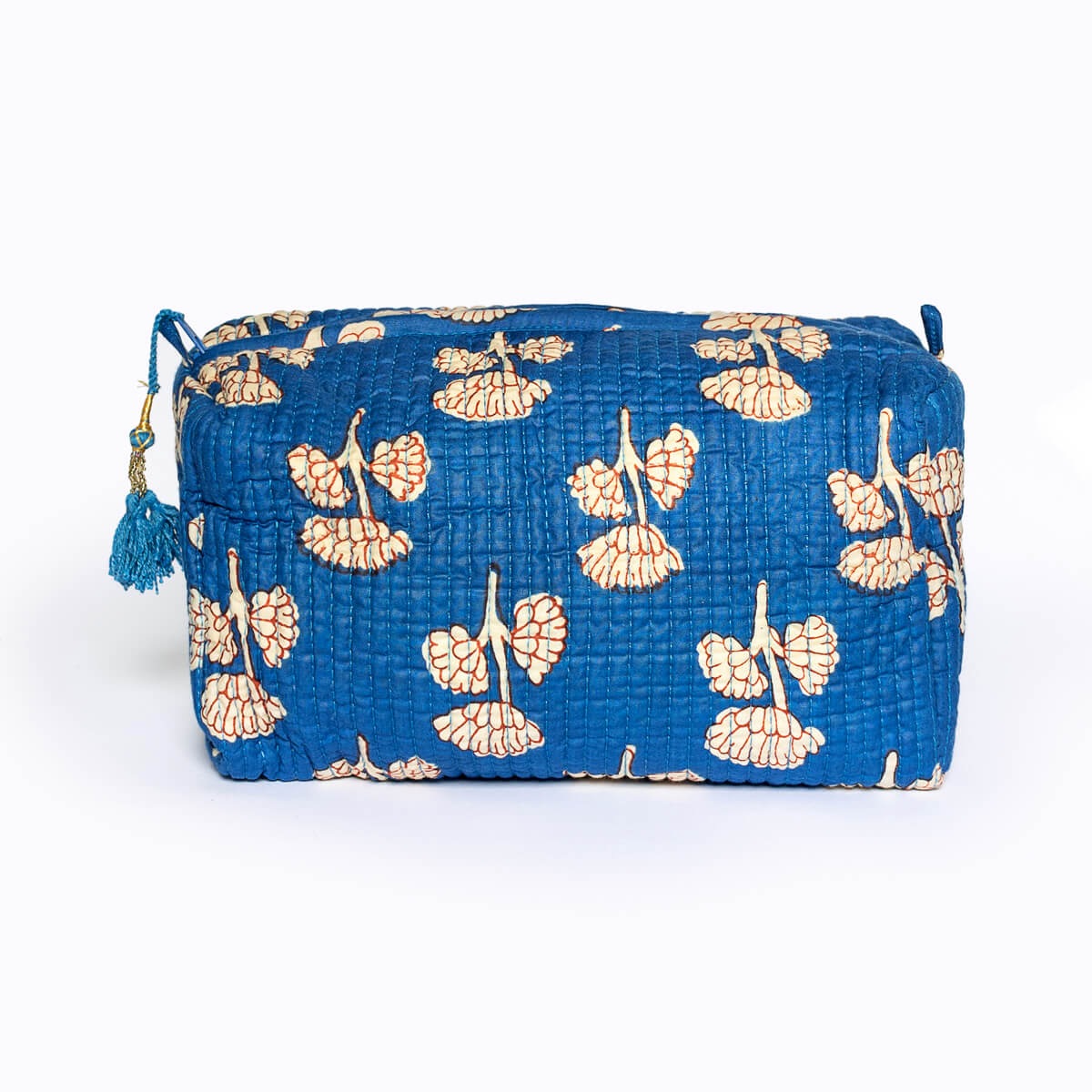 Cosmetic bag "Mystic Flower blue"