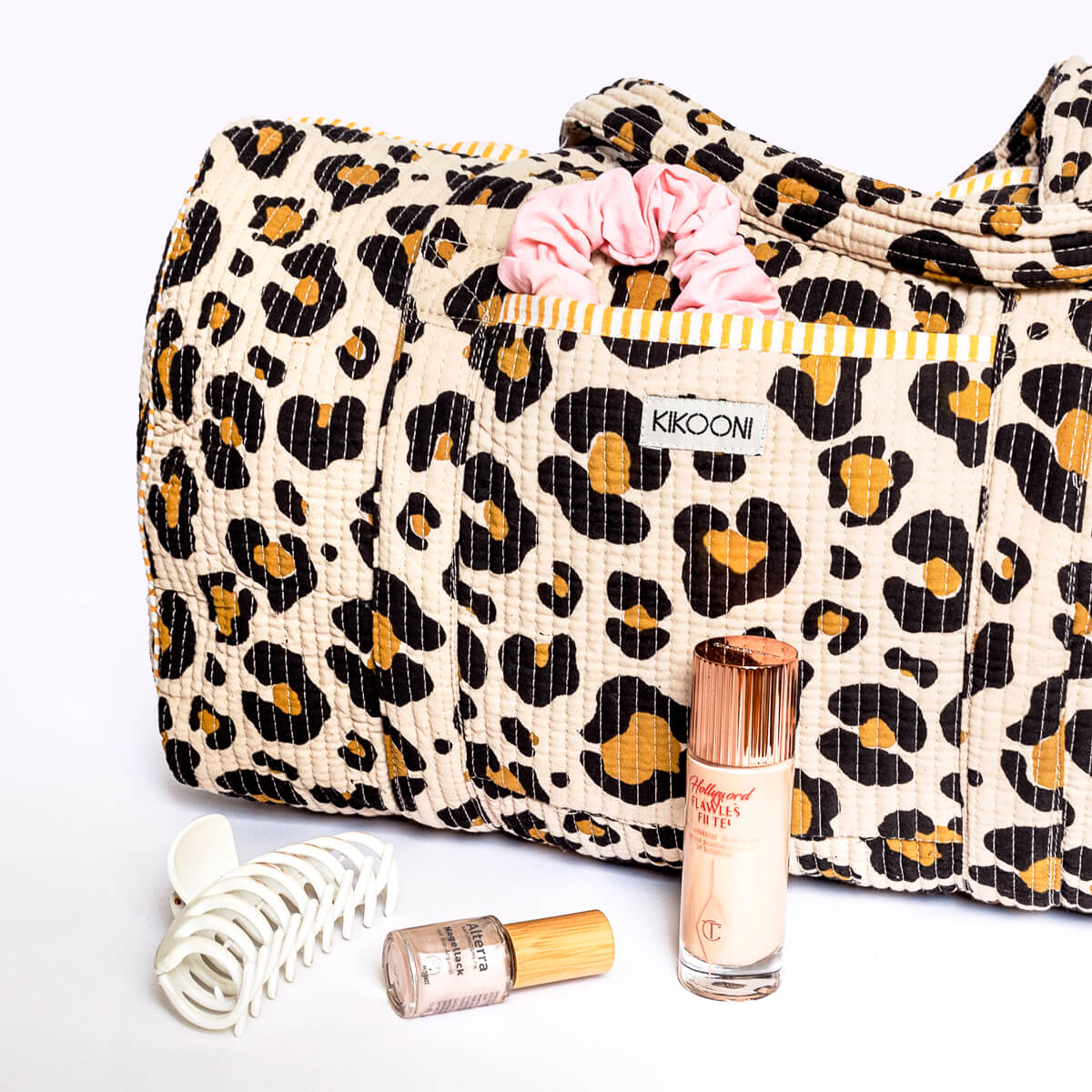 Handmade cotton bag "Oh Leo"