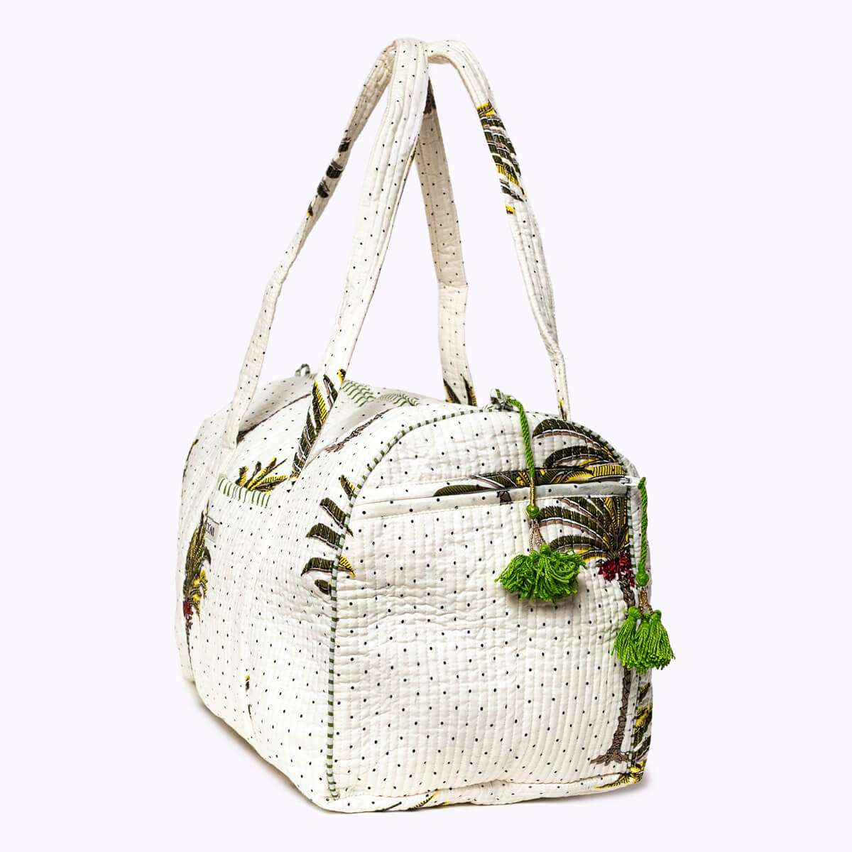 Handgemachte Baumwolltasche "Palms"