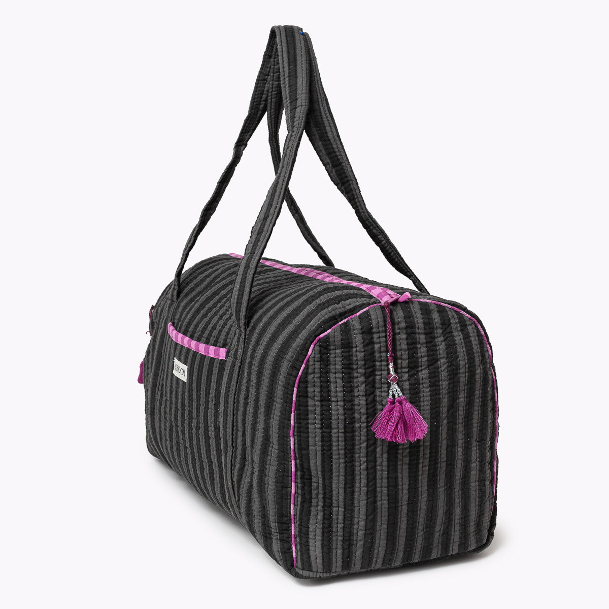 Baumwolltasche "Thin Stripes Midnight"