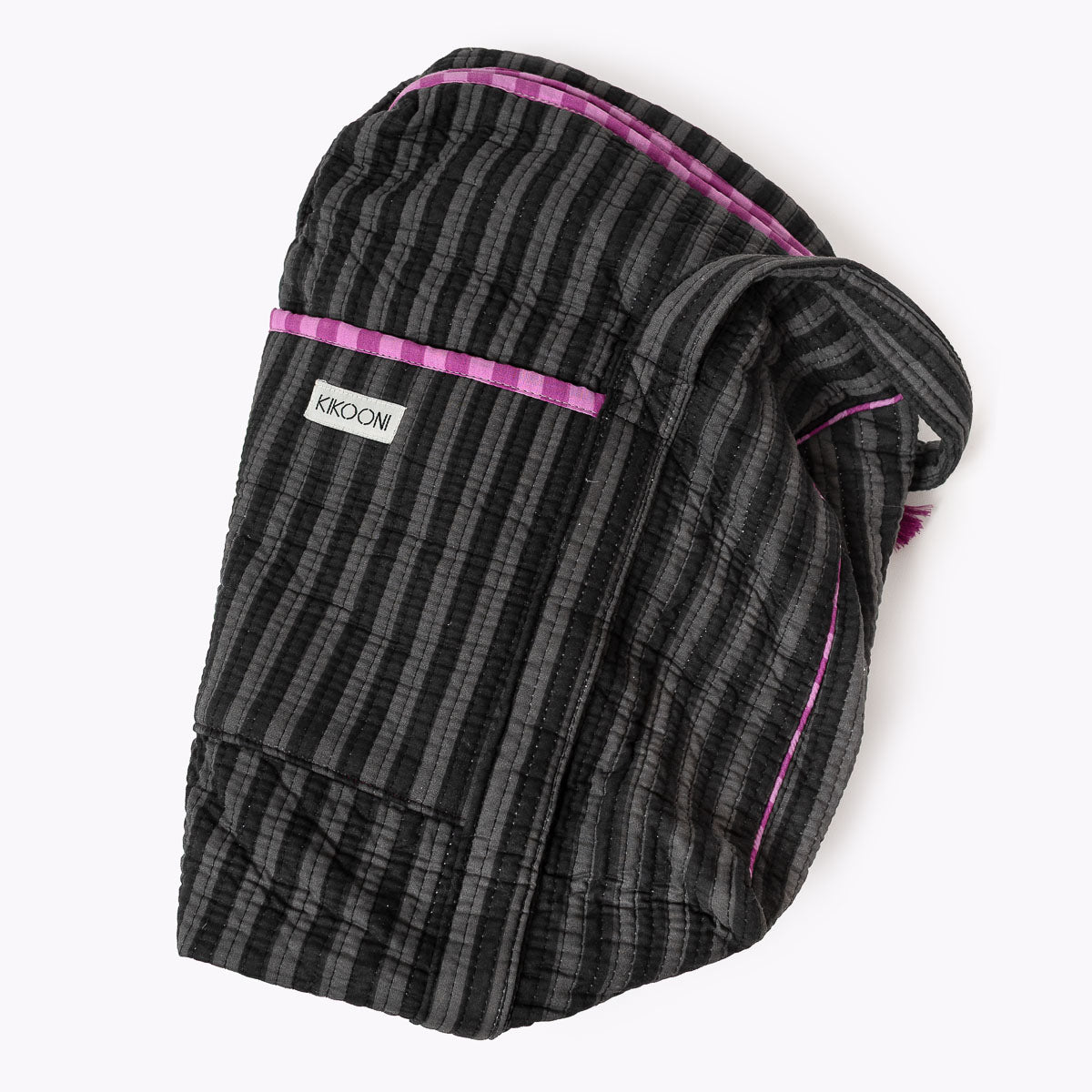 Baumwolltasche "Thin Stripes Midnight"
