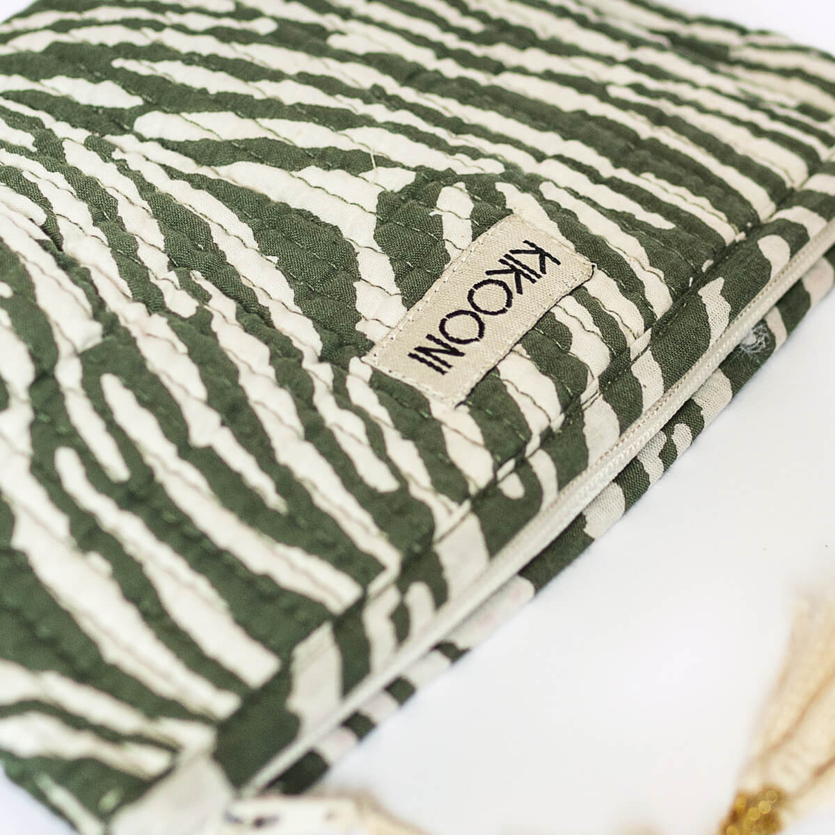 Handgemachte Mini Tasche "Desert Zebra"