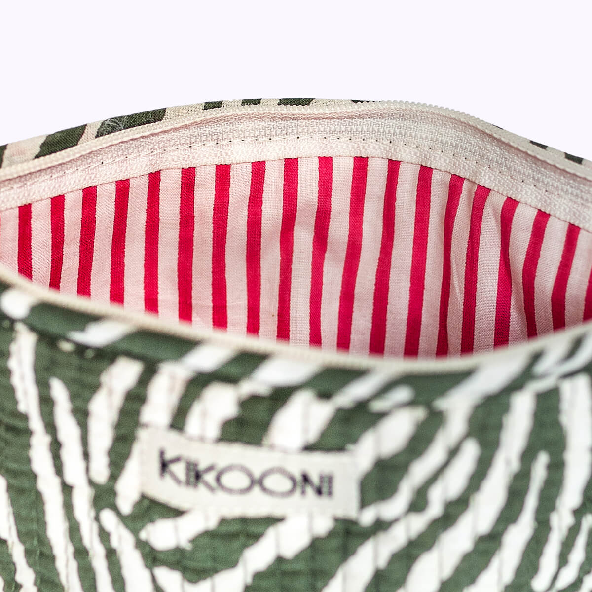 Handgemachte Mini Tasche "Desert Zebra"