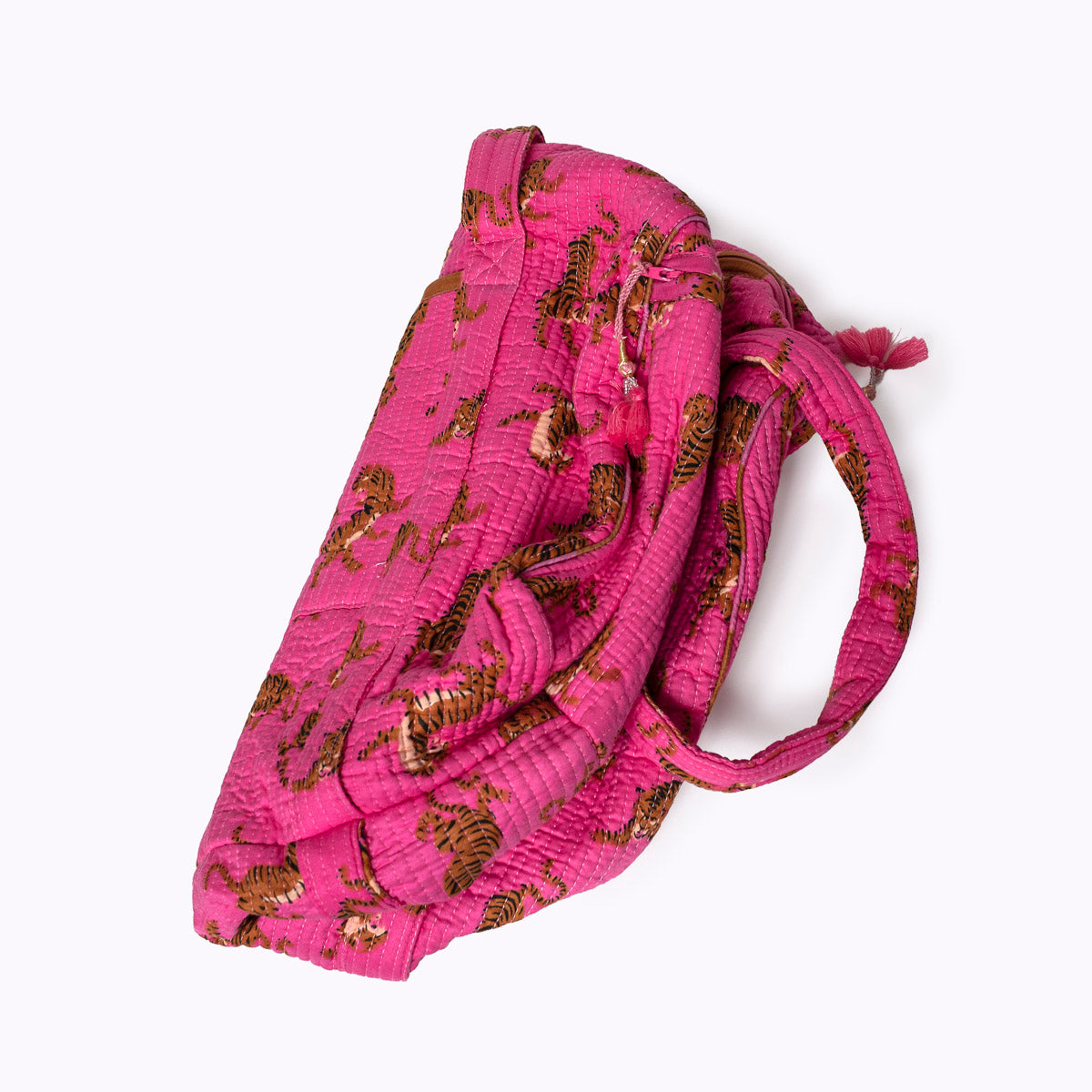 Handgemachte Baumwolltasche "Electric Tigress" 2