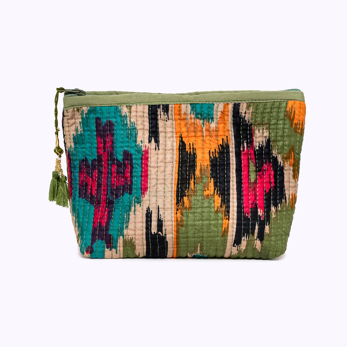 Mini Tasche "Green Ikat"