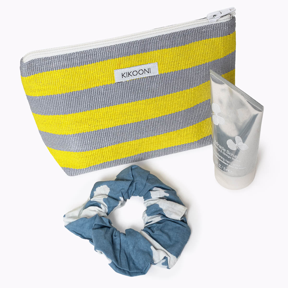 Handgewebte kleine Kosmetiktasche "Chinique"