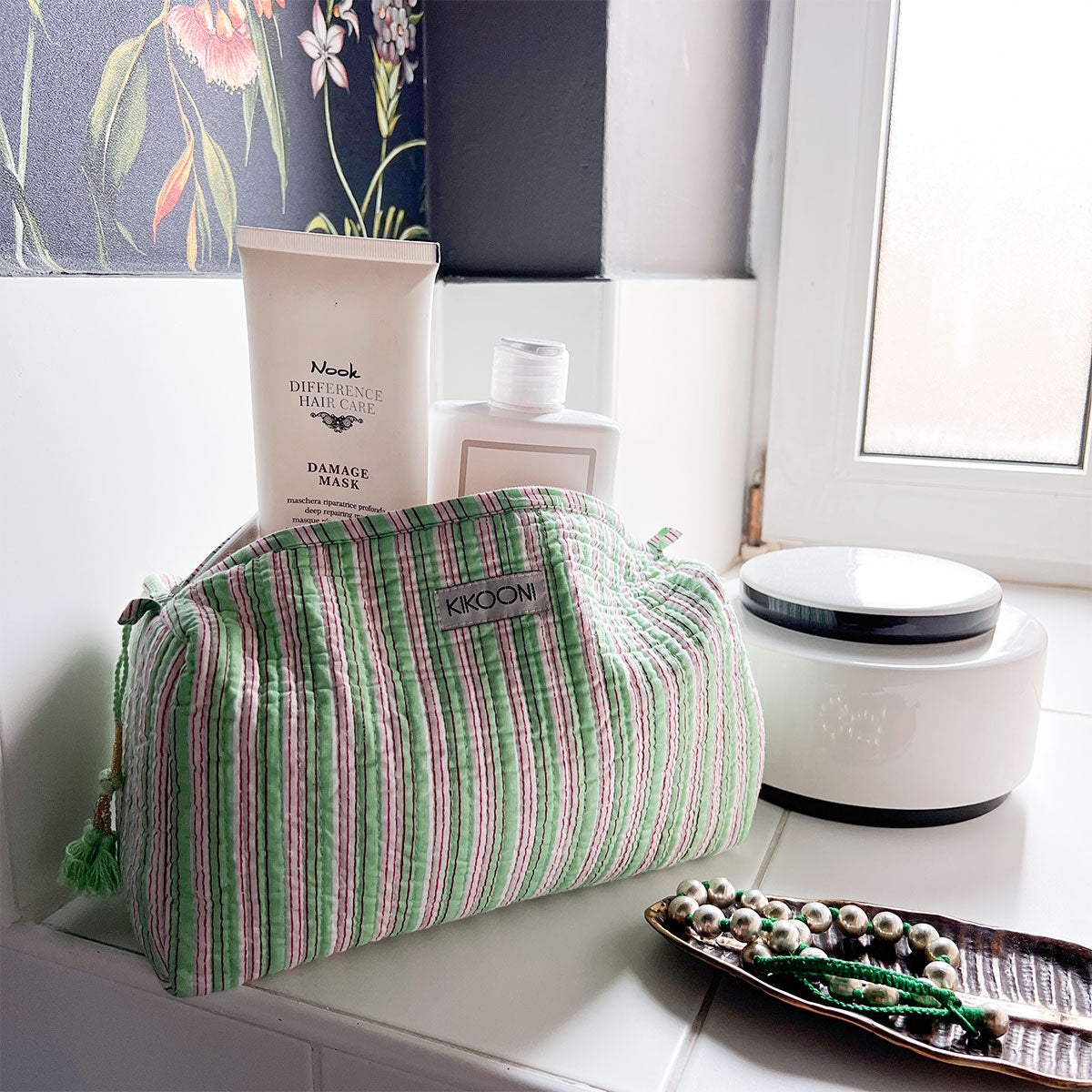 Kosmetiktasche "Stripes"