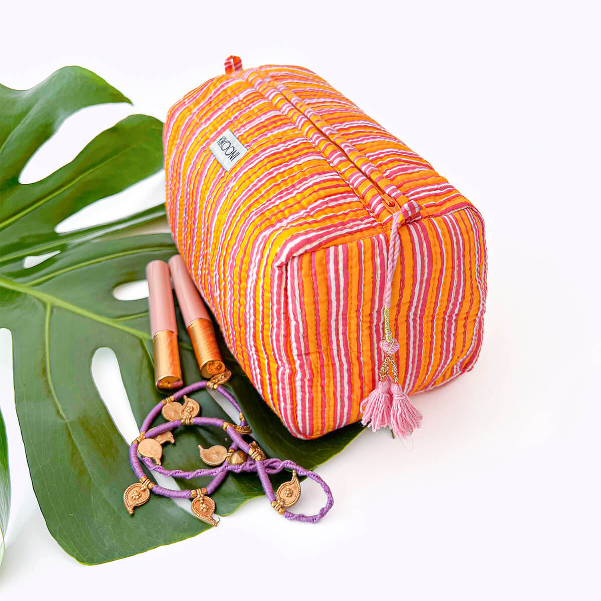 Kosmetiktasche "Stripes"