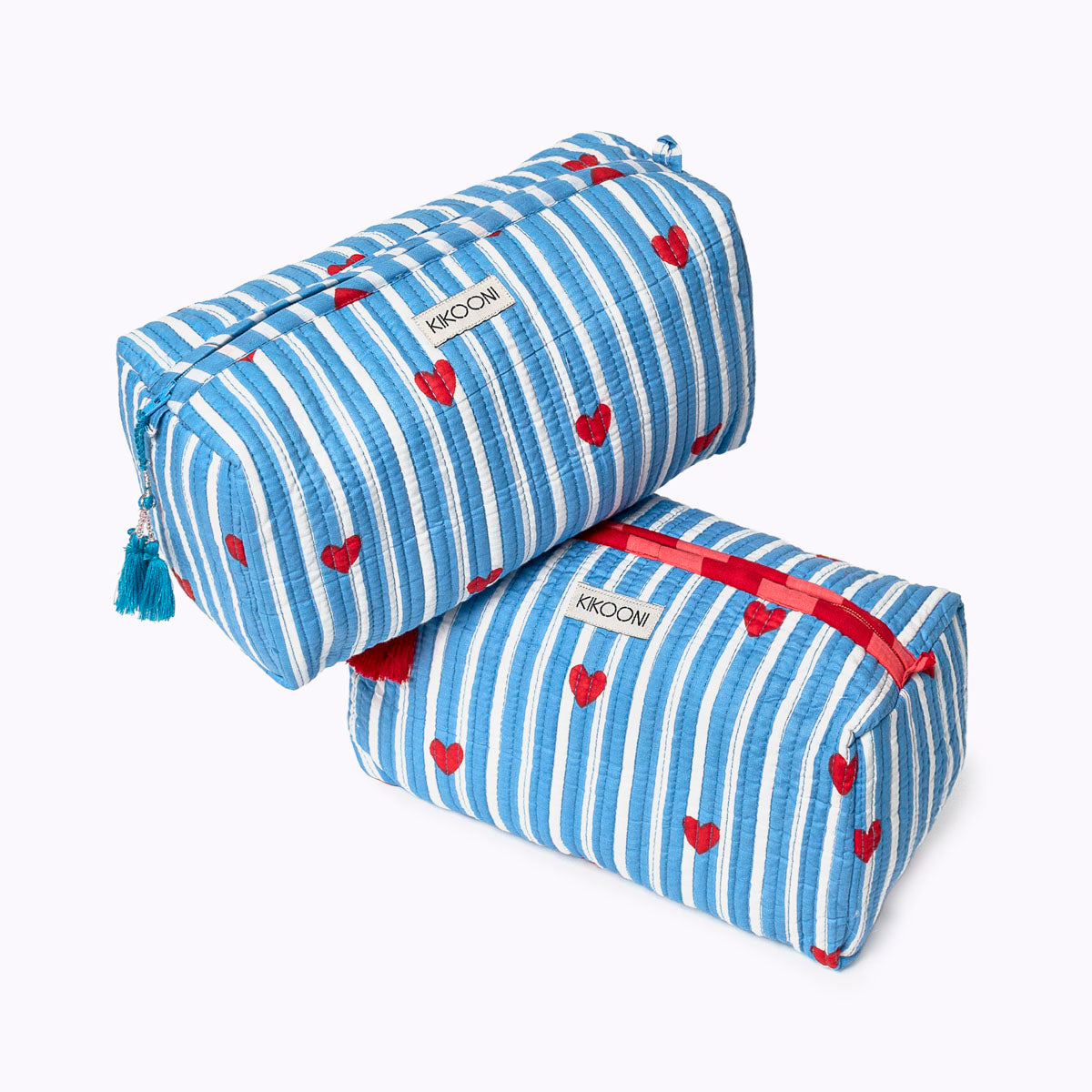 Cosmetic bag "LOVE Edition" blue