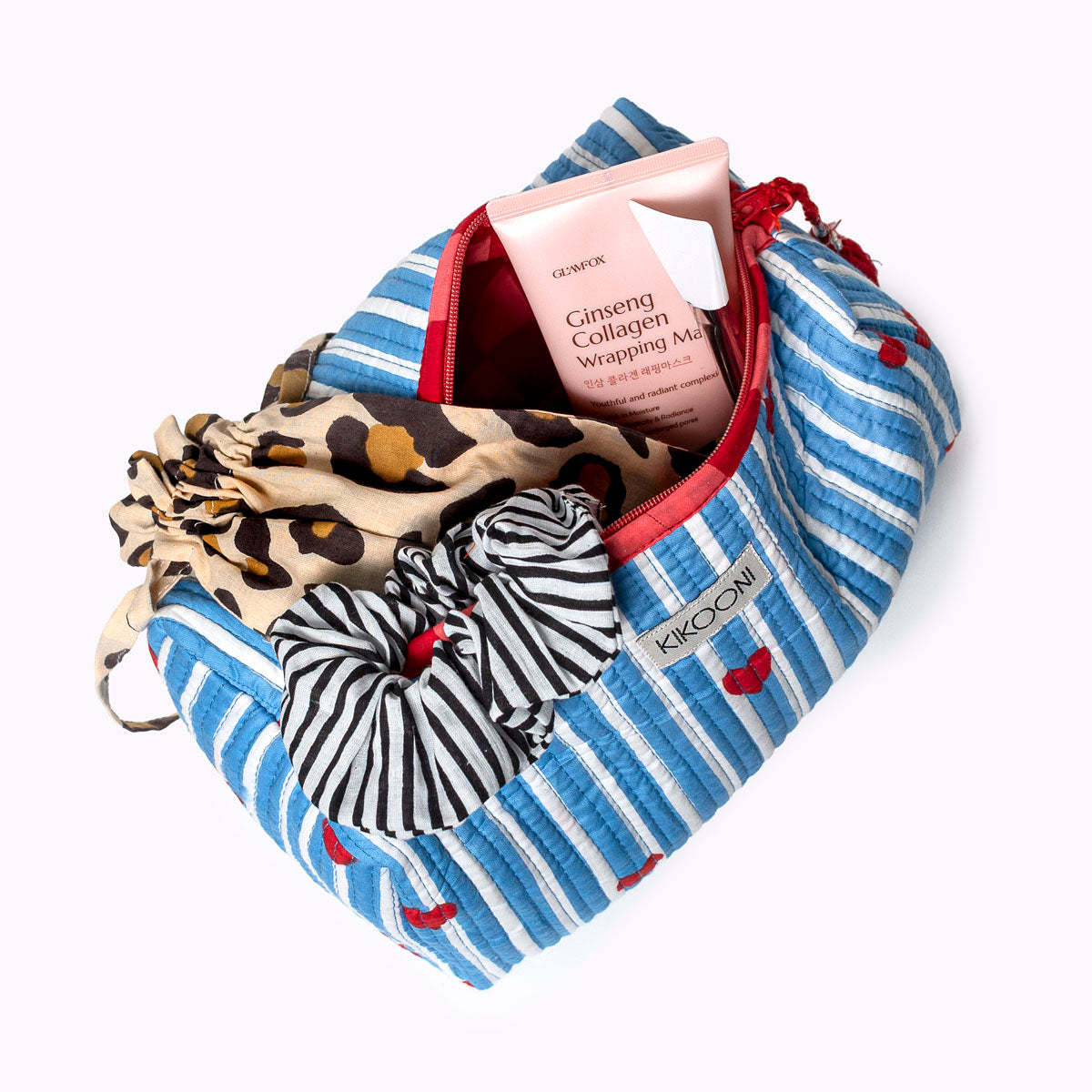 Cosmetic bag "LOVE Edition" blue