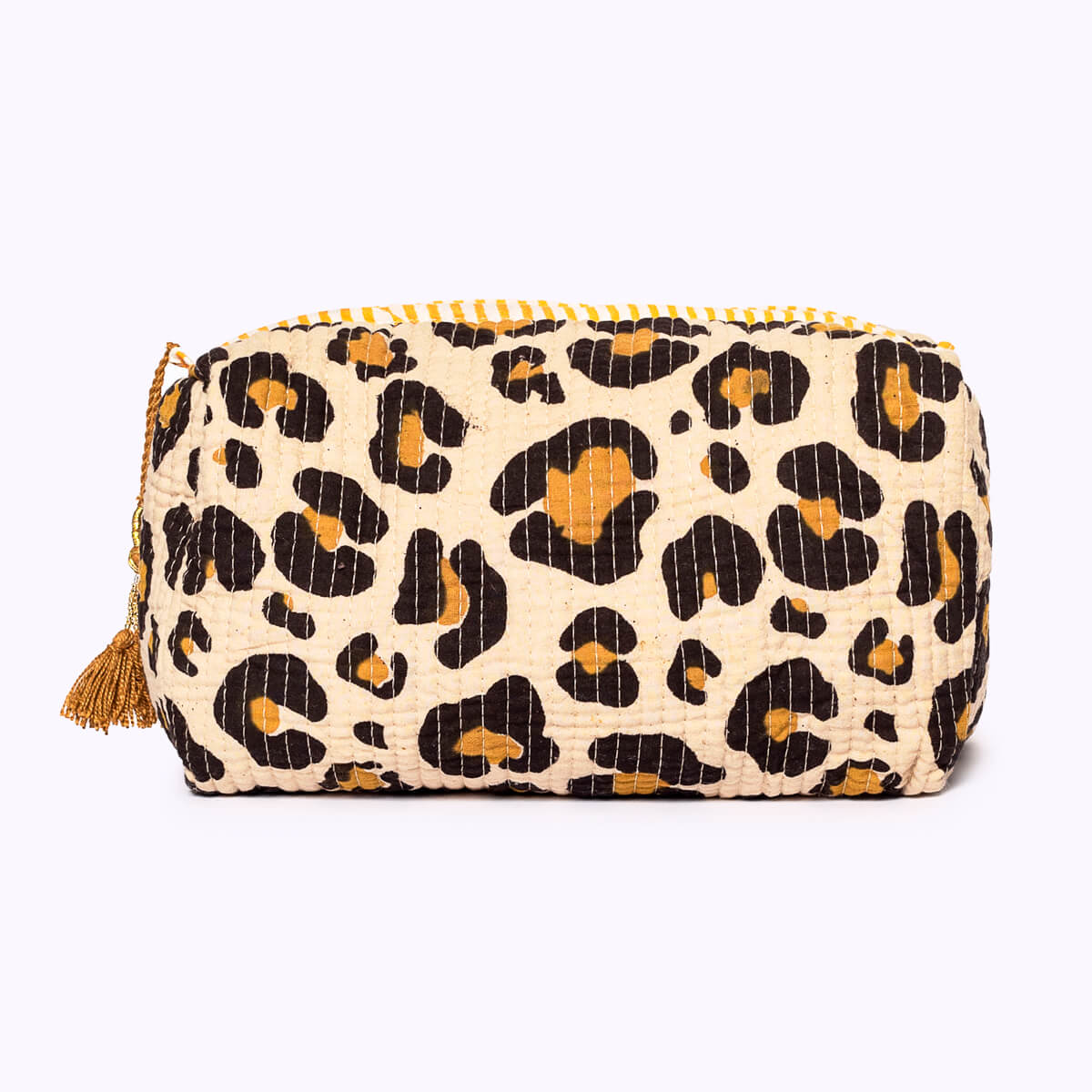 Handmade cosmetic bag "Oh Leo"