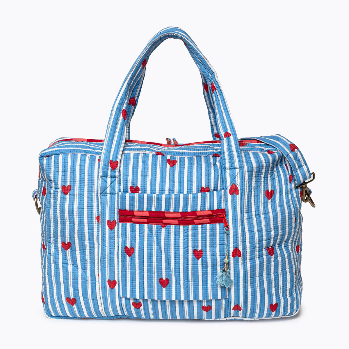 Large travel bag "LOVE Edition" blue