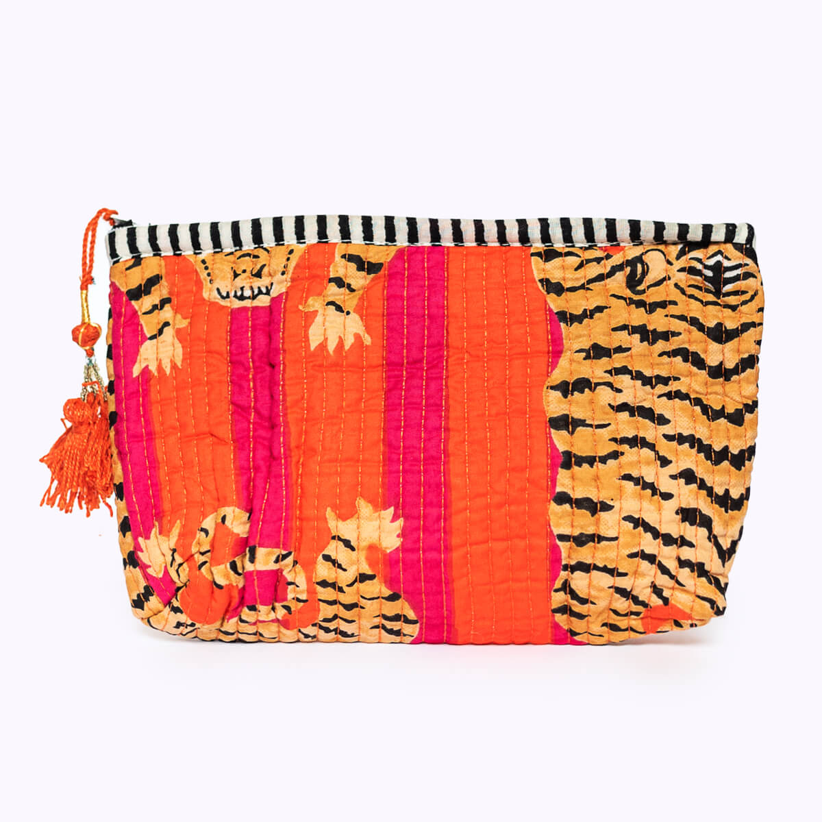 Handgemachte Mini Tasche "Poppy Tiger "
