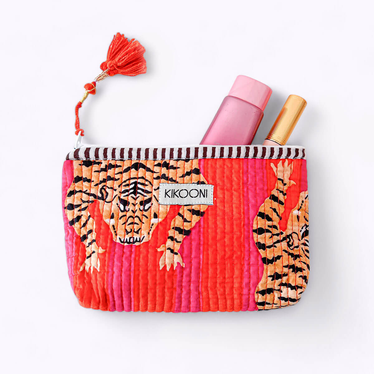 Handgemachte Mini Tasche "Poppy Tiger "