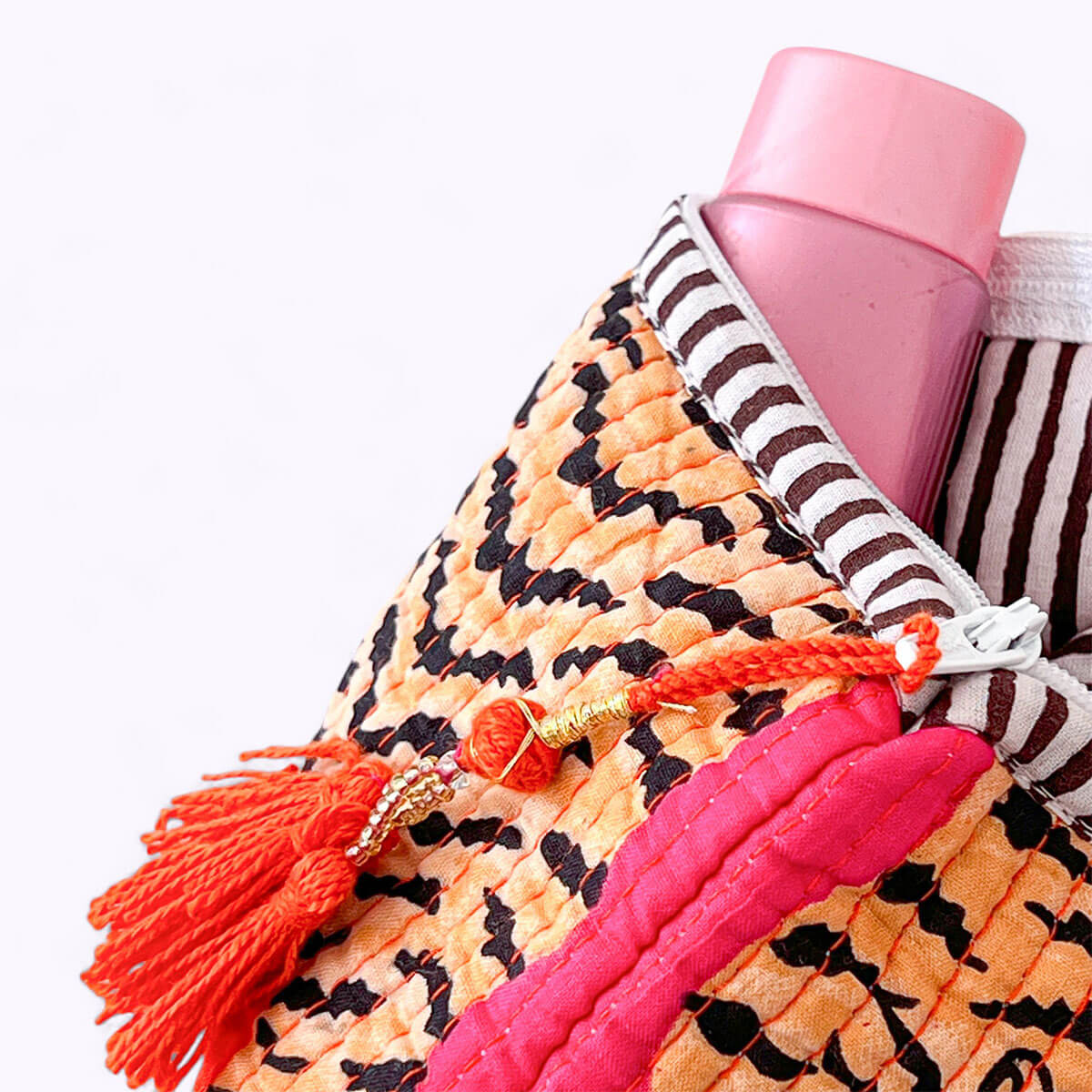 Handgemachte Mini Tasche "Poppy Tiger "
