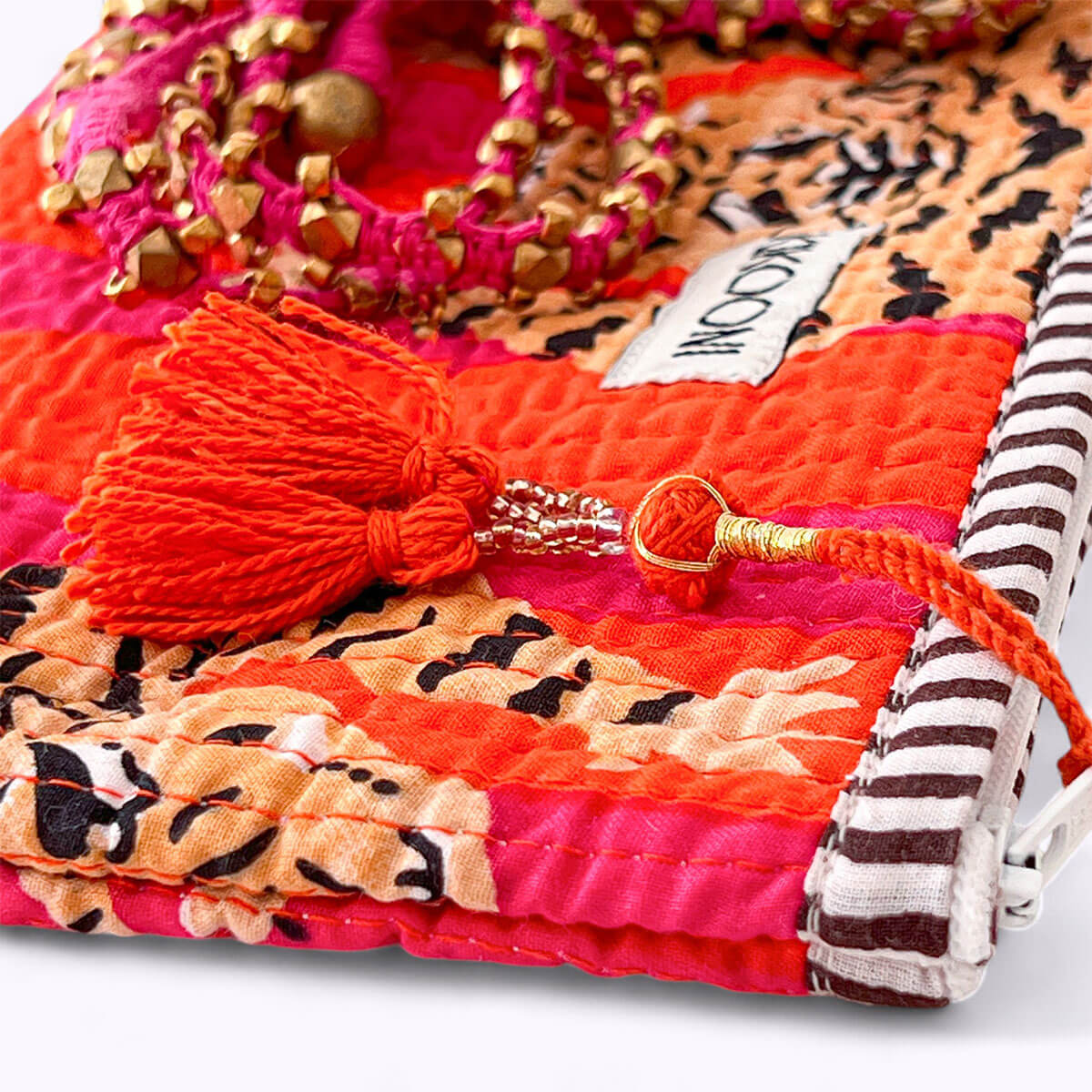 Handgemachte Mini Tasche "Poppy Tiger "