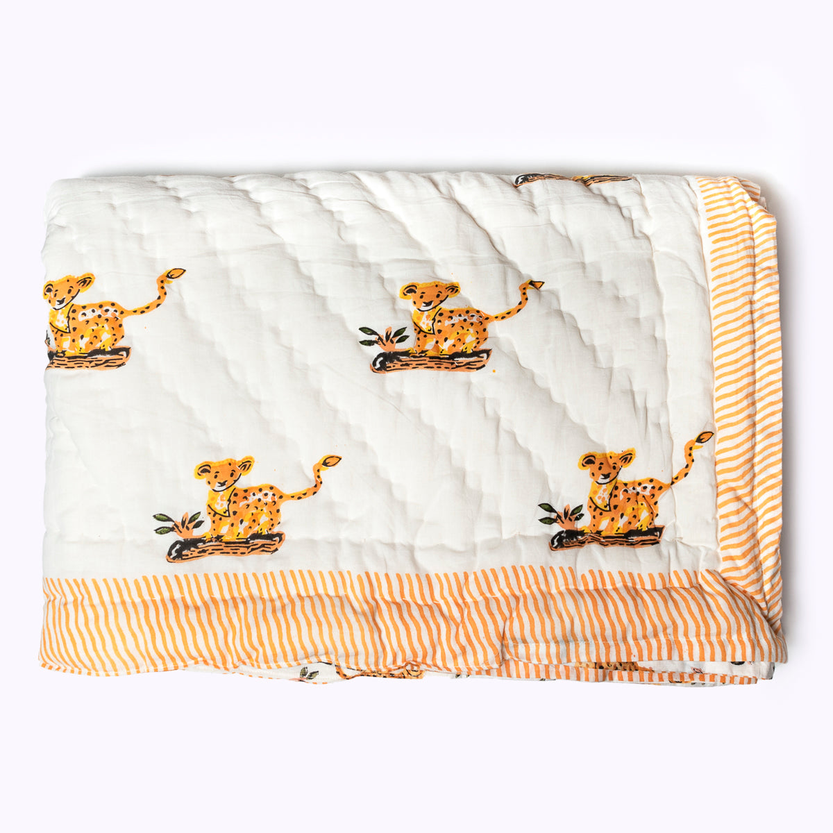 Kleine Tagesdecke "my little Leo"