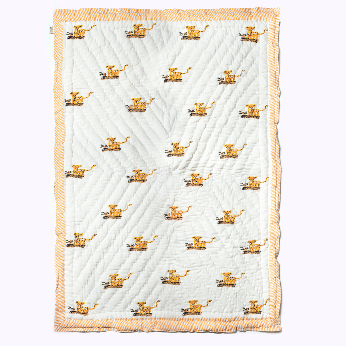 Small bedspread "my little Leo"