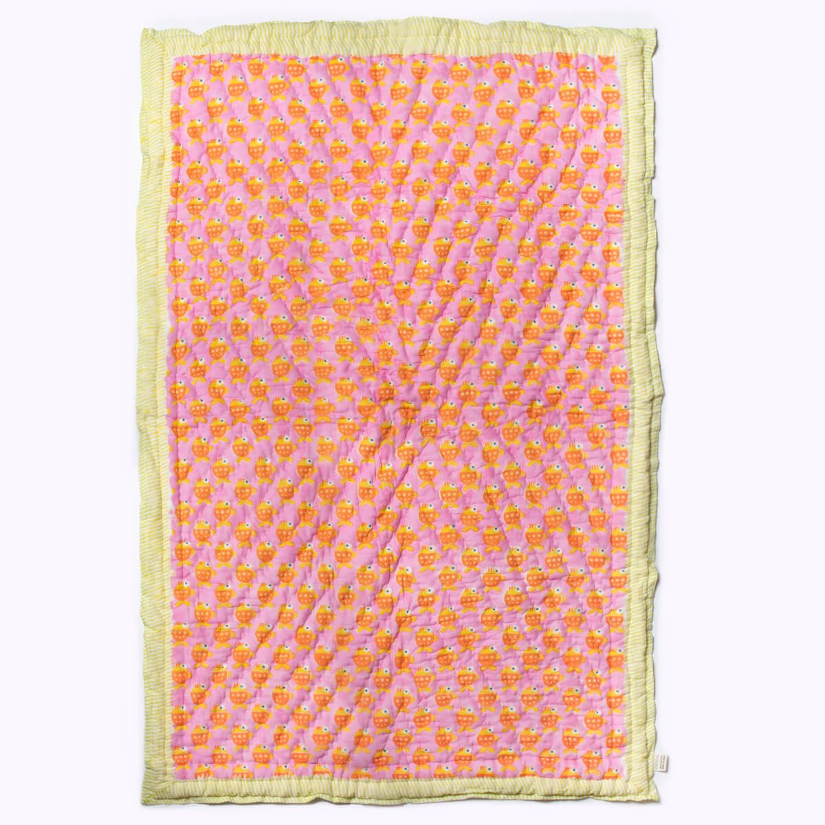 Kleine Tagesdecke "poppy Fish"