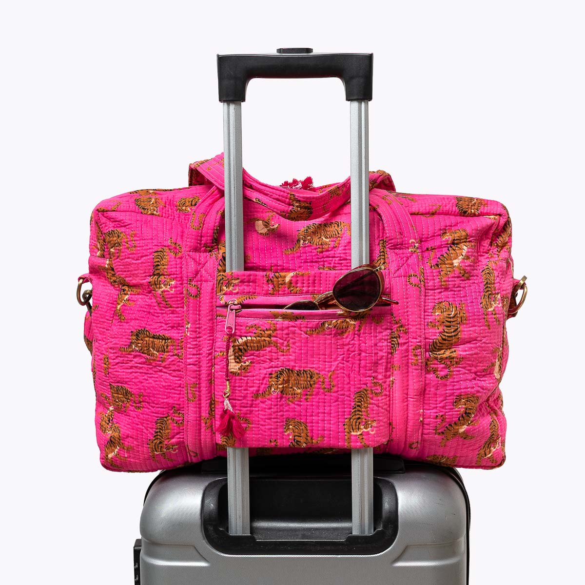 Große Reisetasche "Electric Tigress 2"