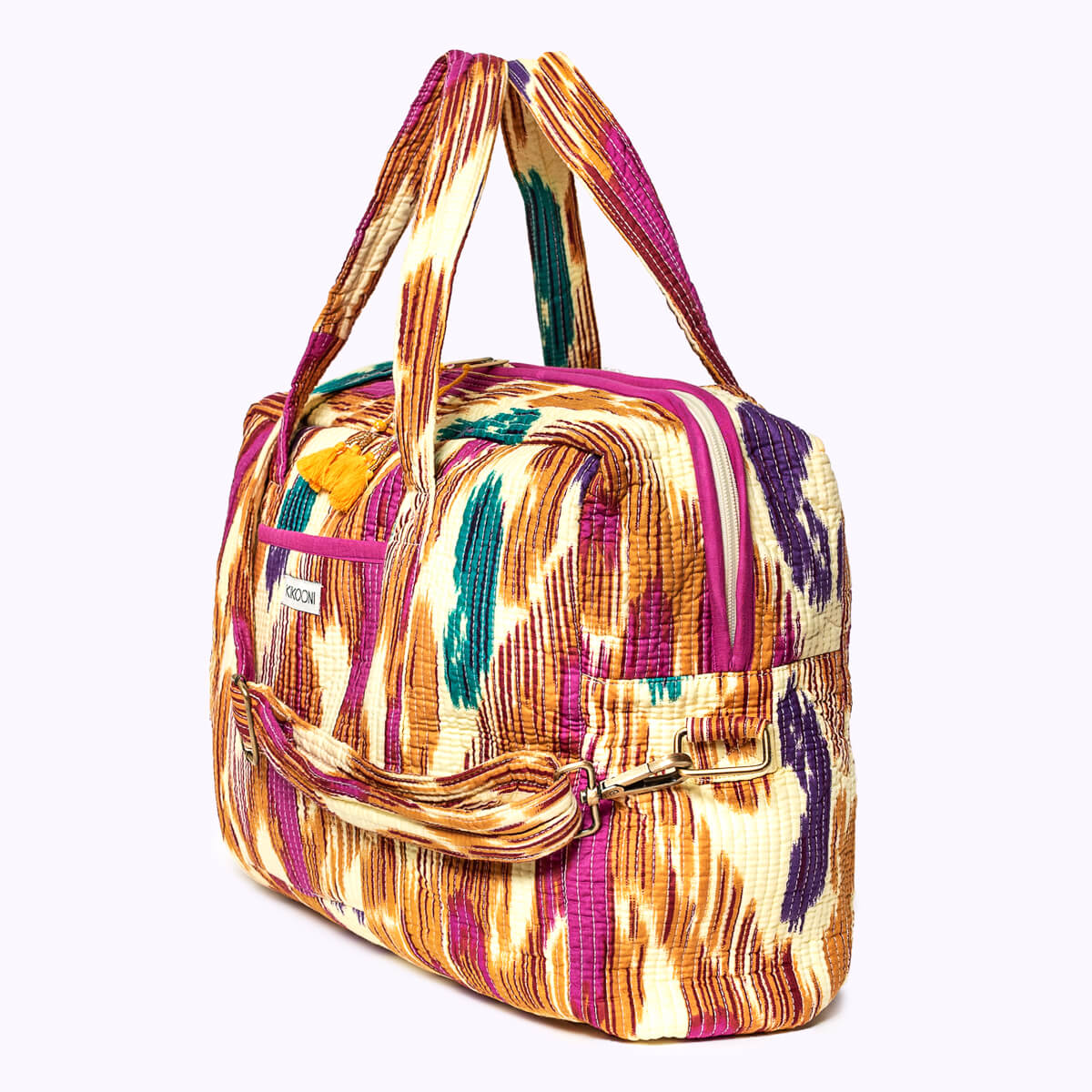 Große Reisetasche "Happy Ikat"